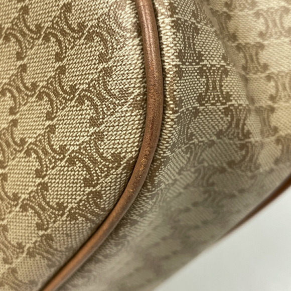 Celine Macadam Shoulder Bag beige brown - Picture 2 of 6